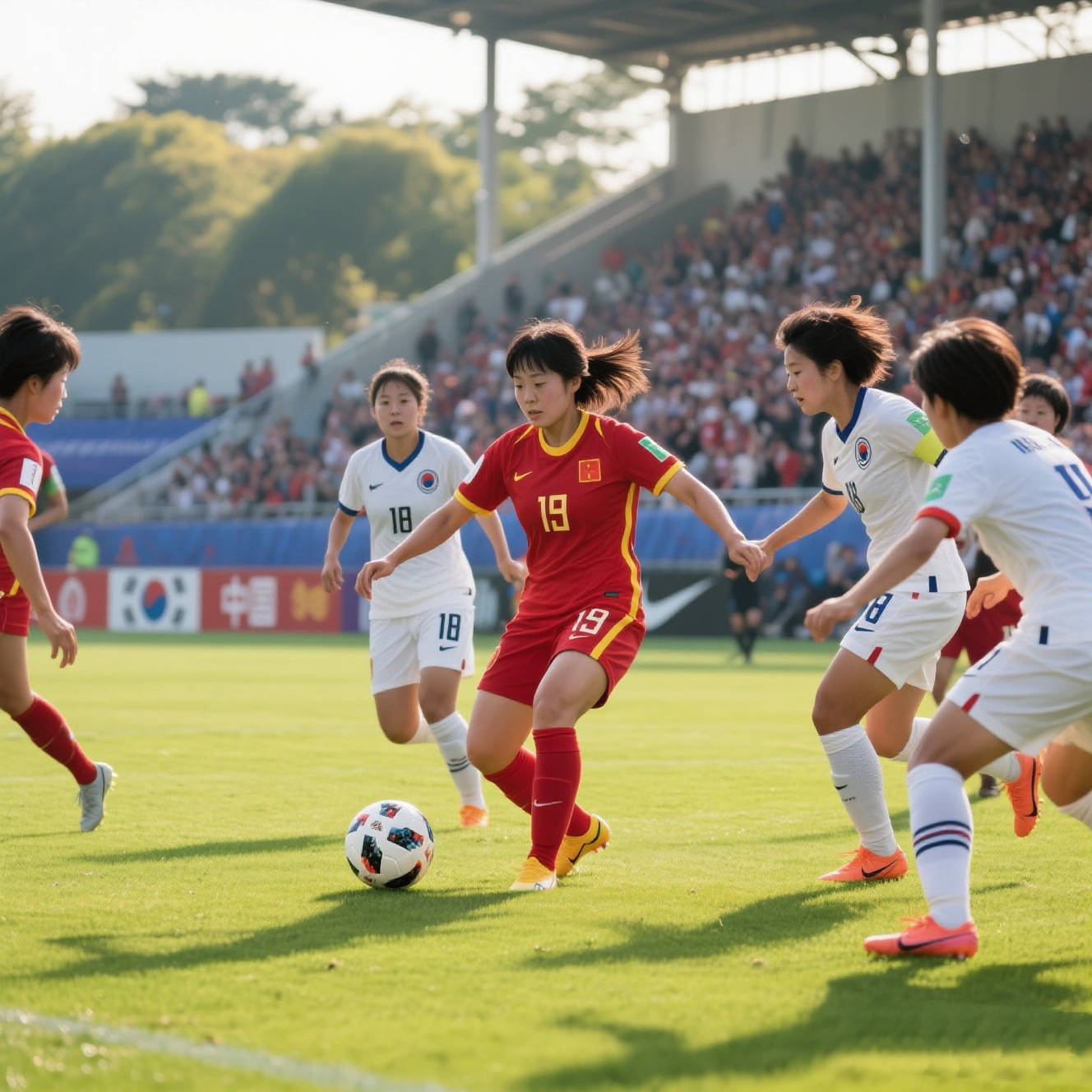 世界女足锦标战激情上演，豪情壮志赛前一切的简单介绍